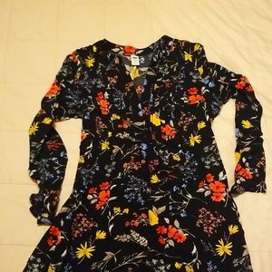 Old Navy floral dress small